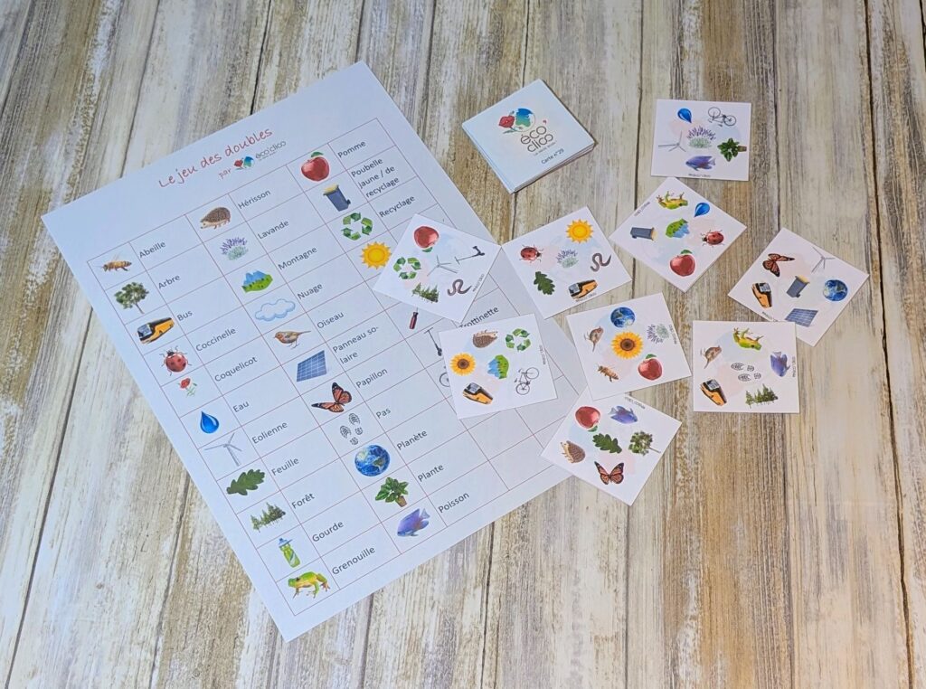 le jeu des doubles par éco'clico