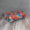 charlotte couvre plat rectangulaire multicolore