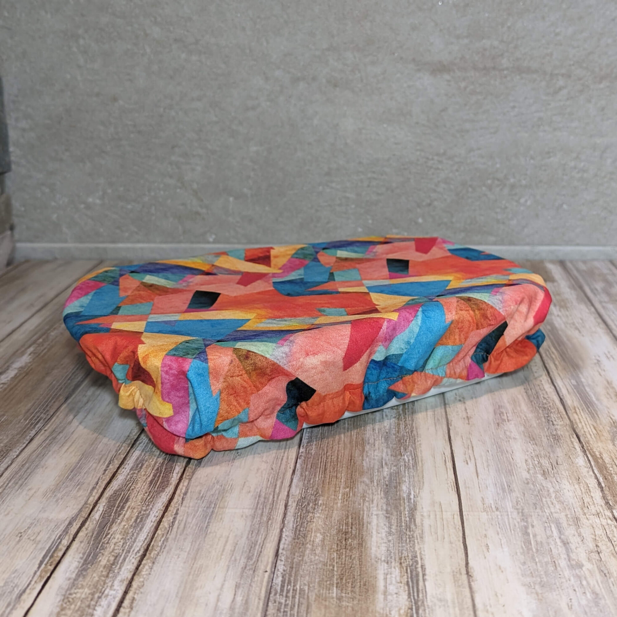 charlotte couvre plat rectangulaire multicolore