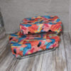 charlotte couvre plat rectangulaire multicolore