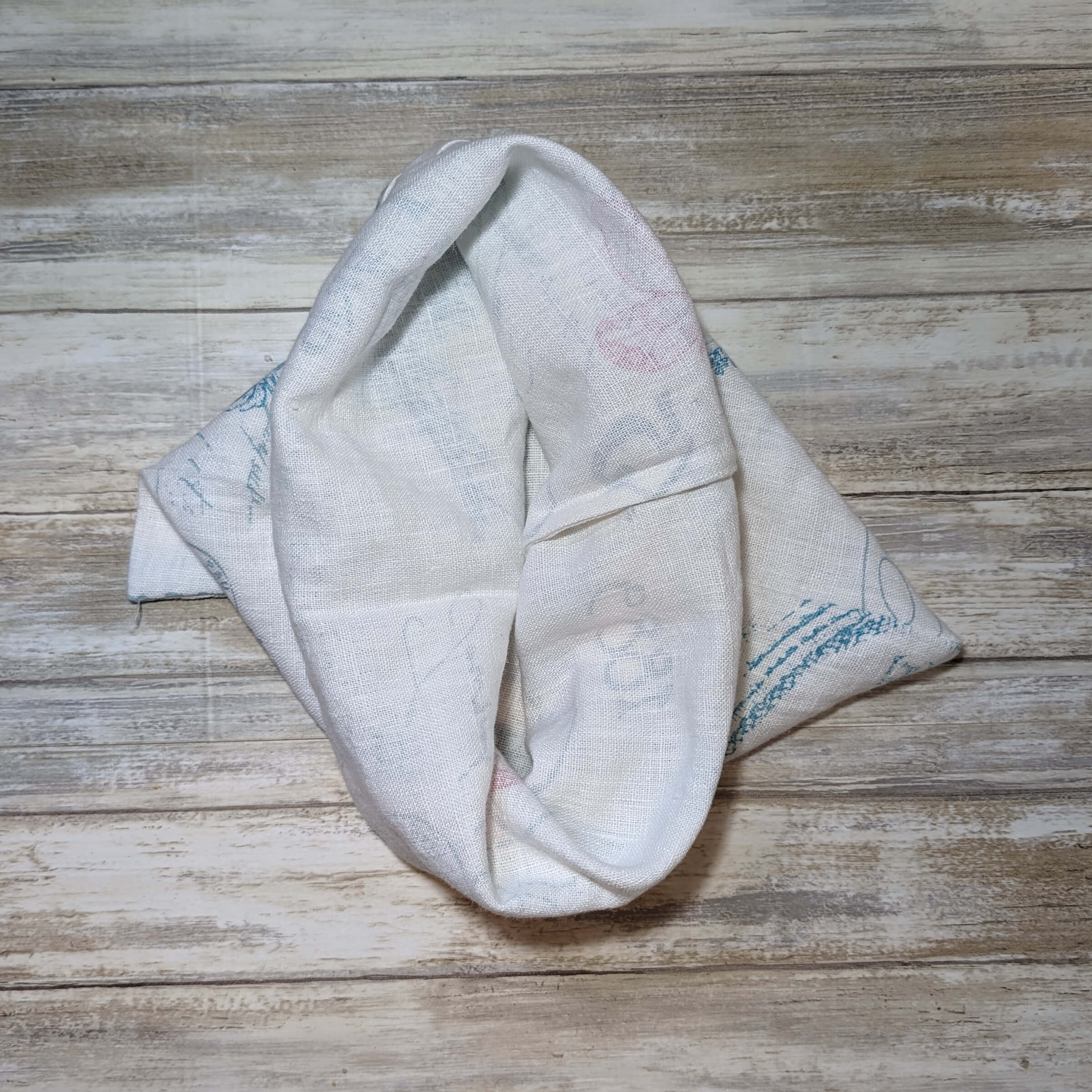 sac à pain vintage papillon intérieur