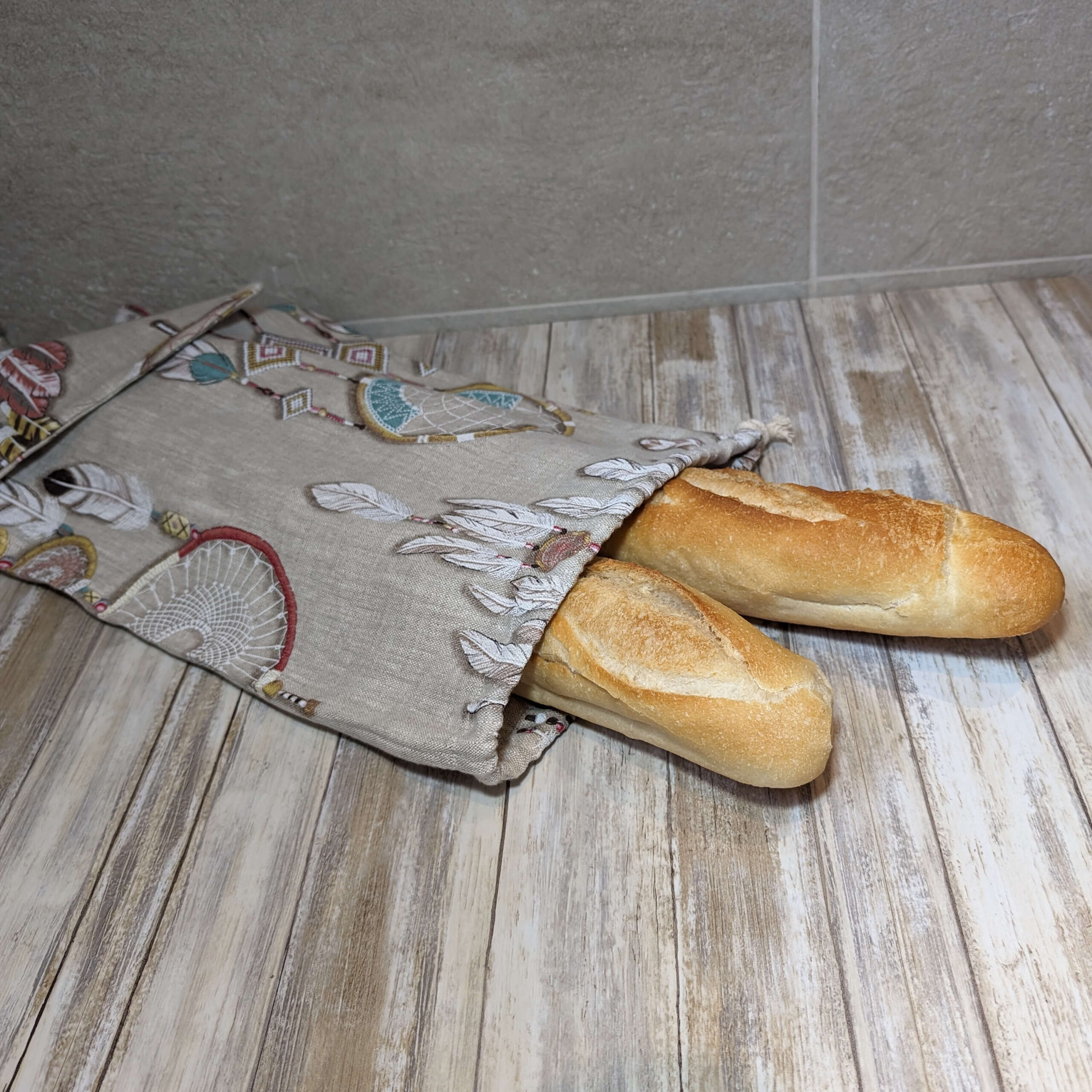 sac à baguettes attrape rêve profil