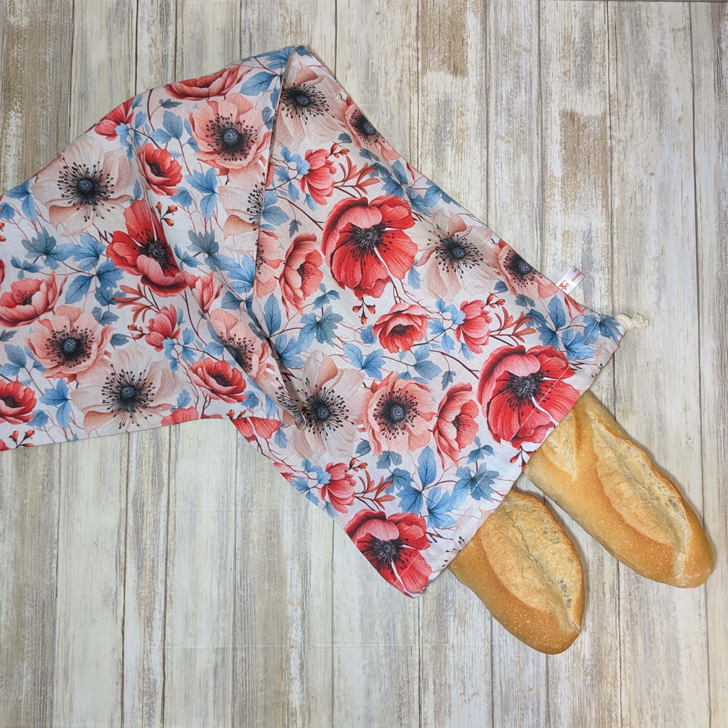 produit-sac-a-baguettes-coquelicots-dessus sac à baguettes coquelicots