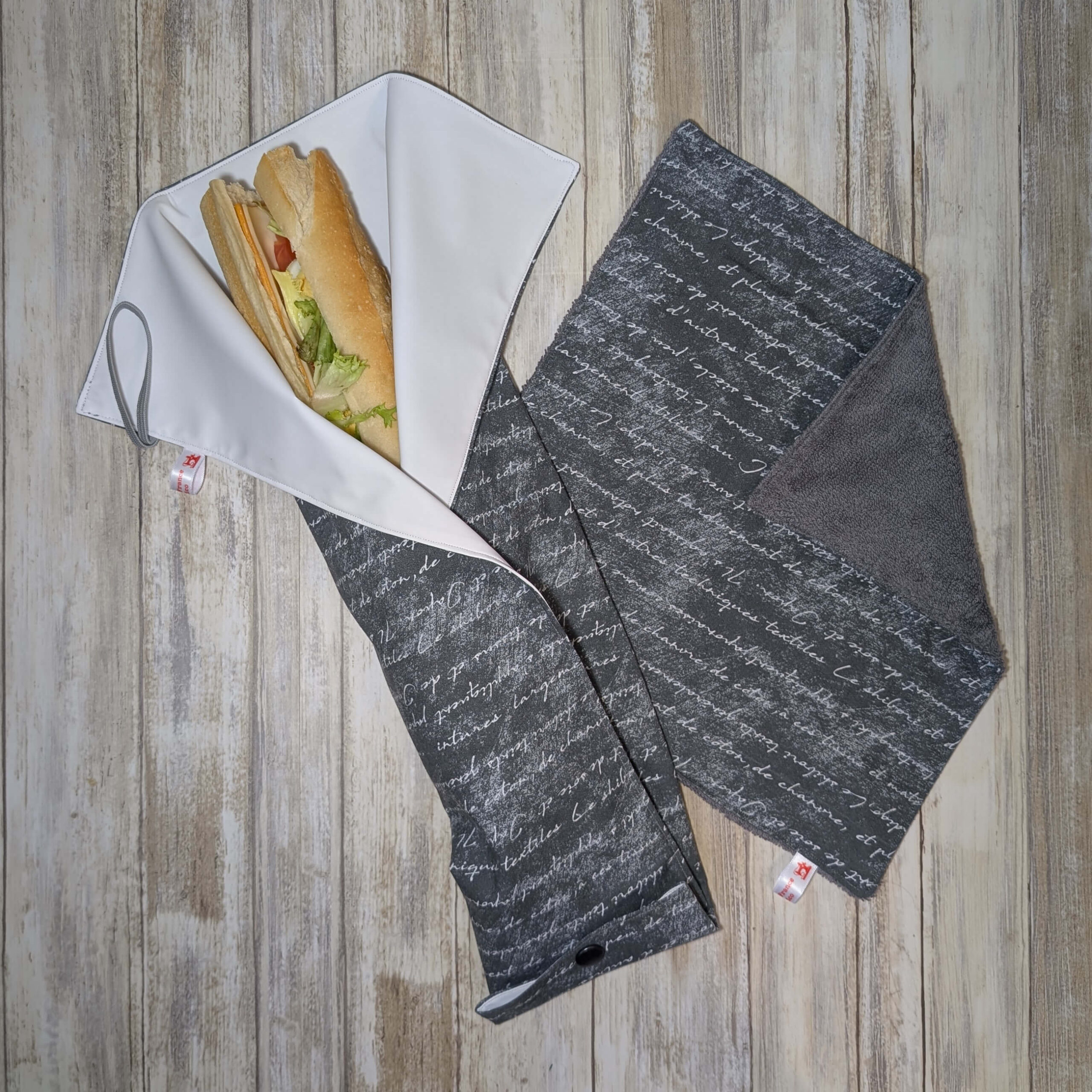produit-embalsandwich-ecritures-gris-lot embal'sandwich embal'tapis emballage sandwich tapis gris écritures lot essuie tout